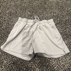 Women's Athletic Shorts in Light Gray